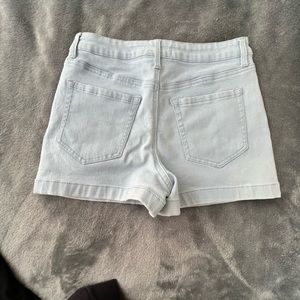Forever 21, size 27, light wash jean shorts